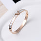 Titanium Steel V-shaped Female Bracelet Ins Special-interest Design Bracelet