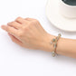 Natural Chorite Crystals Crystal Bracelet Female Snowflake Pendant