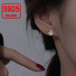 925 Double-layer Butterfly Zircon Earrings